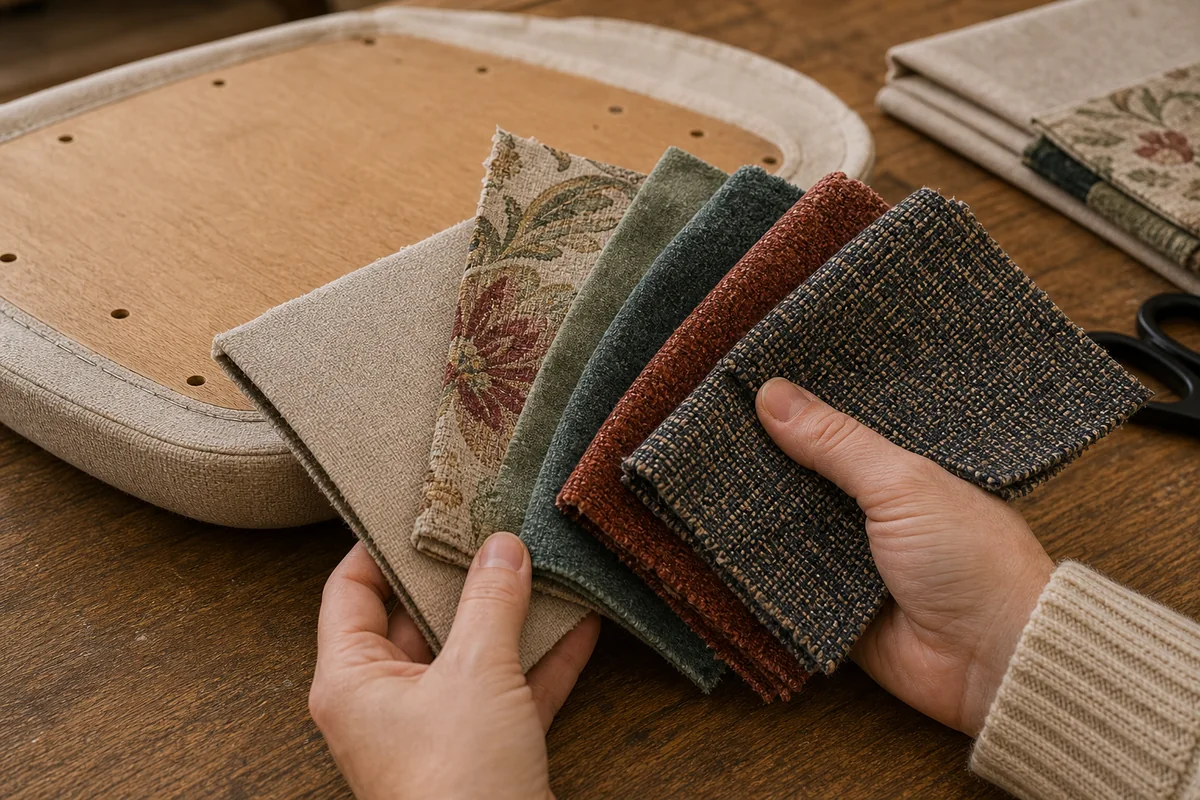 Comparaison d’échantillons de tissu