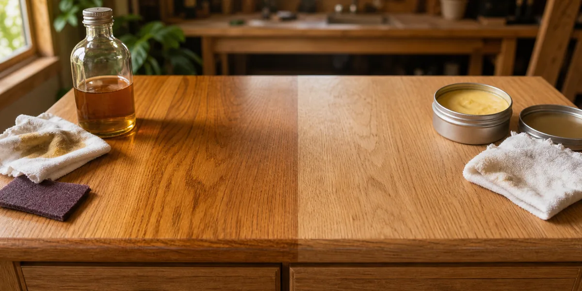 Cire ou huile pour meuble en bois : que choisir ?