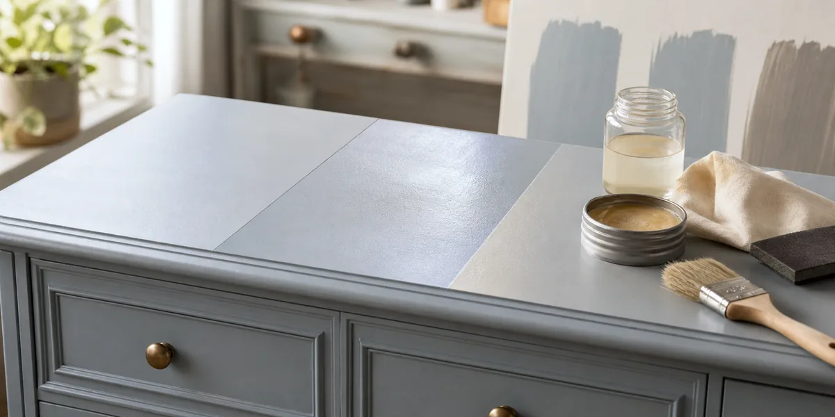 Protéger une peinture de meuble : vernis ou cire ?