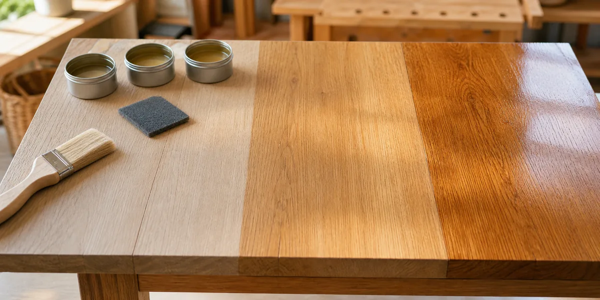 Quel vernis choisir pour une table ?