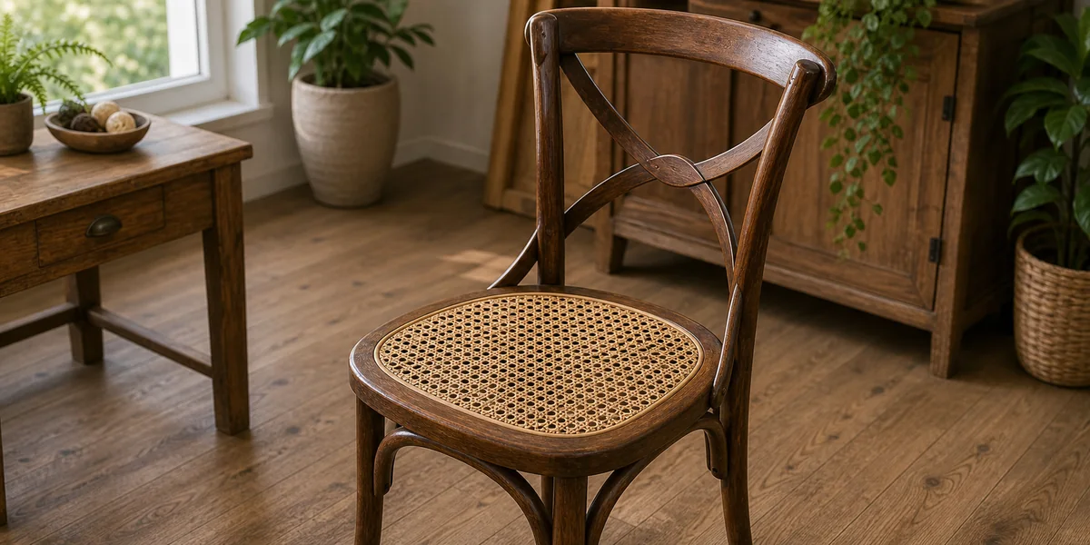 Réparer ou remplacer un cannage de chaise