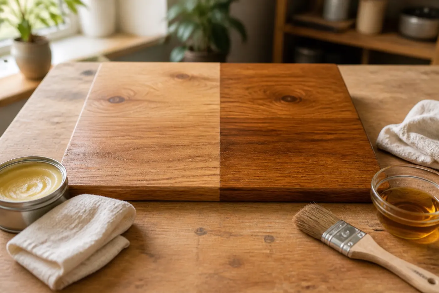 Teinter un meuble en bois