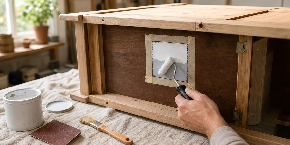 Faire un test d’accroche avant peinture